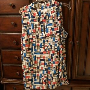 Charter Club patterned top